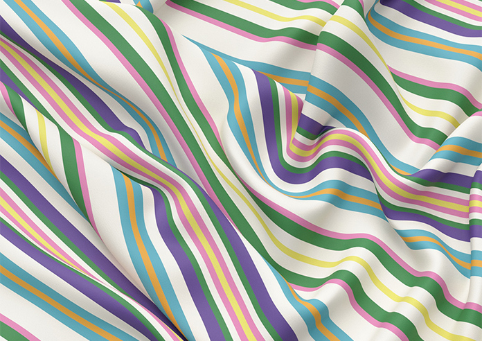 The British Stripe Co. Elizabeth, Notting Hill No.1 - Twist&Fit Roman Blind - Image 4